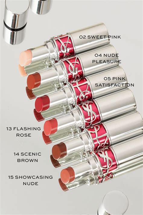 ysl lip shine lipstick|yves saint laurent lipstick shades.